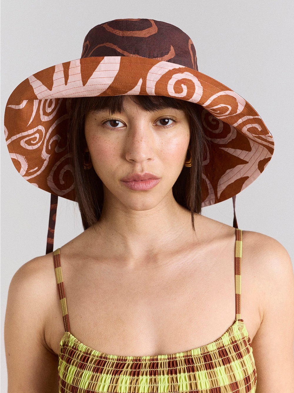 DAMSON MADDER Reversible Sunhat - Mixed Swirl
